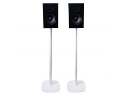 Vebos Soporte de Pie para Audio Pro A28 blanco pareja