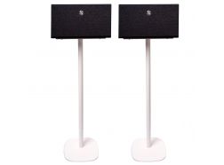 Vebos Soporte de Pie para Audio Pro C10 blanco pareja