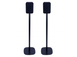 Vebos Soporte de Pie para Bluesound Pulse Flex negro pareja XL (100cm)