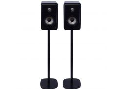  JKXWX Soporte para altavoz de audio, soporte para altavoces de  pie para equipo de audio, soporte para altavoz de 6 tamaños negro 7.87  pulgadas soporte de pared para altavoz alto (tamaño