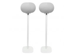 Vebos Soporte de Pie para sonos Era 300 blanco pareja XL (100cm)