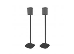 Vebos Soporte de Pie para sonos play 1 negro pareja XL (100cm)