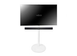 Vebos Soporte de Pie para televisión Hisense Soundbar blanco