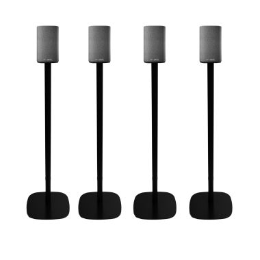 Vebos Soporte de Pie para Loewe We. BOOST negro (4 piezas)