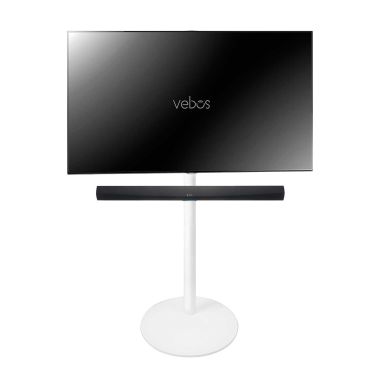 Vebos Soporte de Pie para televisión Denon HEOS Home Cinema Soundbar blanco