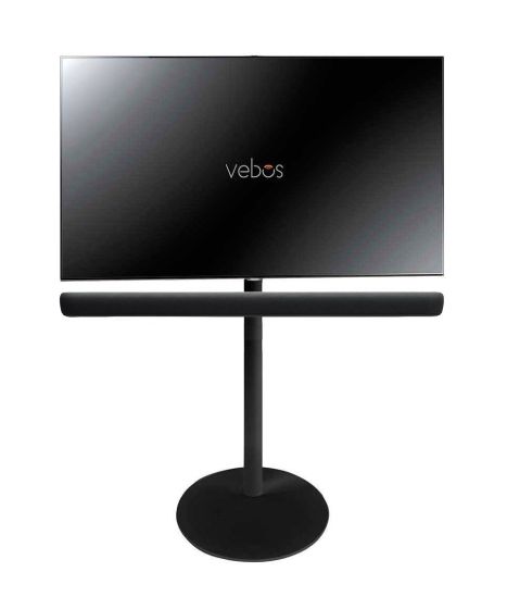 Soporte de pie para televisión Vebos con Yamaha Sound Bar