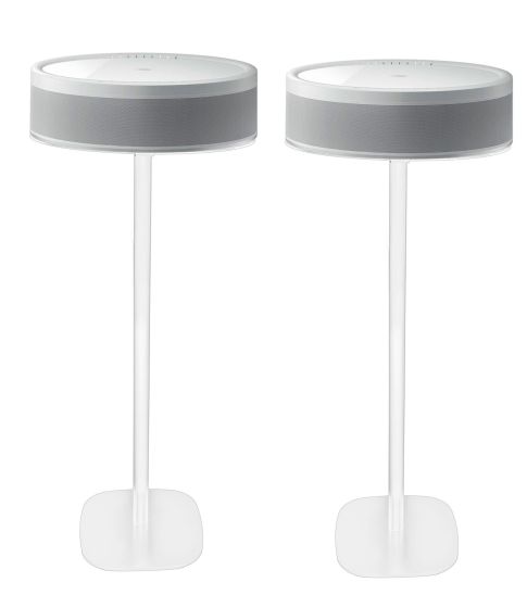 Pareja de soportes de pie Vebos con Yamaha MusicCast 50