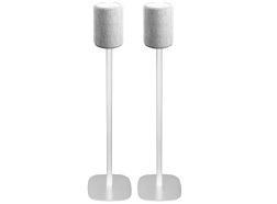 Vebos Soporte de Pie para Audio Pro A10/G10 blanco pareja XS (60cm)