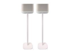 Vebos Soporte de Pie para Denon Home 400 blanco pareja