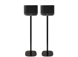 Vebos Soporte de Pie para Denon Home 400 negro pareja XS (60cm)
