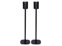 Vebos Soporte de Pie para sonos One negro pareja XS (60cm)