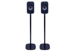 Vebos Soporte de Pie para KEF LSX negro pareja XS (60cm)
