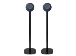 Vebos Soporte de Pie para Amazon Echo Studio (newest gen) negro pareja XS (60cm)