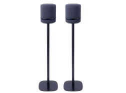 Vebos Soporte de Pie para Amazon Echo Studio negro pareja XL (100cm)