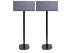 Vebos Soporte de Pie para Audio Pro Addon C20 negro pareja
