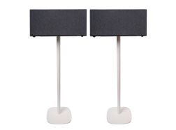 Vebos Soporte de Pie para Audio Pro C20 blanco pareja