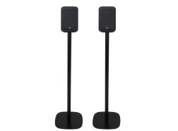 Vebos Soporte de Pie para Bluesound Pulse Flex P130 (2025) negro pareja XS (60cm)