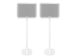 Vebos Soporte de Pie para Denon Home 350 blanco pareja XS (60cm)