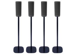 Vebos Soporte de Pie para Harman Kardon Surround 5.1 negro (4 piezas)