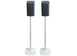Vebos Soporte de Pie para Philips Fidelio TAFS1 blanco pareja XS (60cm)