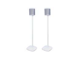 Vebos Soporte de Pie para sonos play 1 blanco pareja XS (60cm)