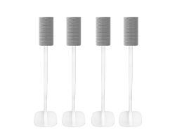 Vebos Soporte de Pie para Sony HT-A9 blanco (4 piezas)
