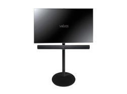 Vebos Soporte de Pie para televisión Denon HEOS Home Cinema Soundbar negro
