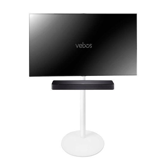 Soporte de pie para televisión Vebos con Bose TV Speaker