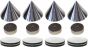 Producto Pinchos De Altavoz Cromo