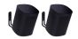 Pareja de soportes de pared Vebos para Sonos One SL Negro 20 Grados