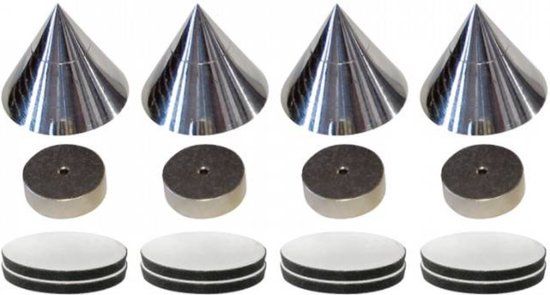 Producto Pinchos De Altavoz Cromo