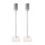 Soporte de pie Vebos con Denon Home 200 Blanco Pareja