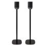 Soporte de pie Vebos con Denon Home 200 Negro Pareja