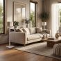 Vebos Soporte de Pie para Denon Home 400 blanco pareja XS (60cm)