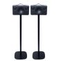 Pareja de soportes de pie Vebos con Audio Pro Addon C5 Negro Pareja