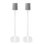 Pareja de soportes de pie Vebos con B&O BeoPlay M3 Blanco Pareja