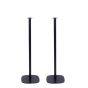 Soporte de pie Vebos con B&O BeoPlay S3 Negro Pareja vista adicional