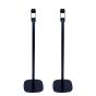 Soporte de pie Vebos con Canton Smart Libero Negro Pareja