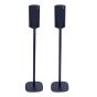 Pareja de soportes de pie Vebos con Denon HEOS 3