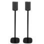 Pareja de soportes de pie Vebos con Denon Home 150 Negro Pareja