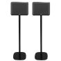 Pareja de soportes de pie Vebos con Denon Home 250 Negro Pareja