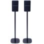 Pareja de soportes de pie Vebos con Edifier R1280 detalle