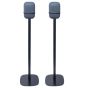 Pareja de soportes de pie Vebos con Google Nest Audio