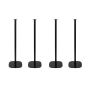 Soporte de pie Vebos para Hisense HT Saturn Negro (4 Piezas) sin altavoz detalle