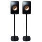 Pareja de soportes de pie Vebos con KEF LS50