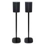 Pareja de soportes de pie Vebos con LG DS95QR Negro Pareja