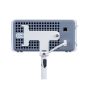 Vista trasera del soporte de pie Vebos para Sonos Play 3 detalle