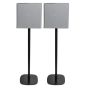 Pareja de soportes de pie Vebos con Sony BRAVIA Theatre Quad