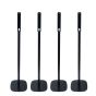 Soporte de pie Vebos con Sony HT-A9 Negro (4 Piezas)