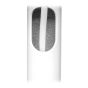 Detalle del soporte de pie Vebos con paso de cable para Samsung HW-Q990H Blanco Pareja